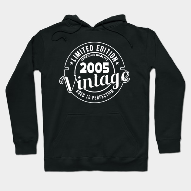 2005 VINTAGE - 16Th BIRTHDAY GIFT Hoodie by KC Happy Shop
